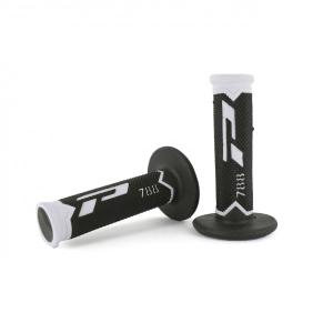 Gummihandtag PROGRIP, 788 FULL DIAMOND EXTRA SLIM, SVART VIT