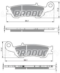 99-248 CC Products BROMSBELÄGG