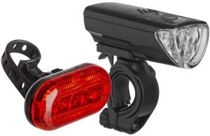 LIGHT SET FRONT & REAR TEC BK