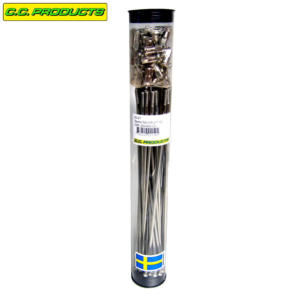 Spoke Set KX 125/250 21"