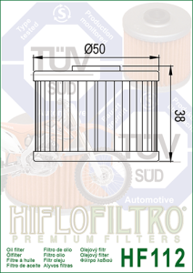 HF112 HiFlo oljefilter