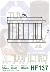 HF137 HiFlo oljefilter