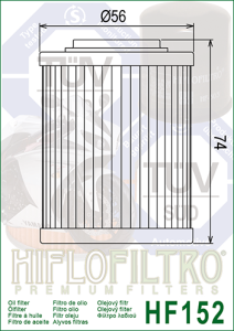 HF152 HiFlo oljefilter