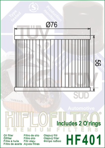 HF401 Oljefilter HiFlo