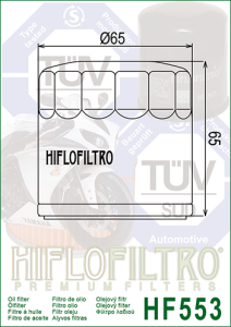 HF553 HiFlo oljefilter