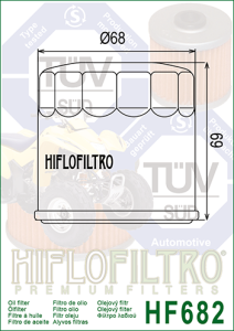 HF682 HiFlo oljefilter