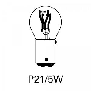 P21/5W Brake and Tail