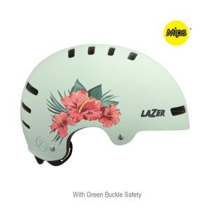 Lazer One+ MIPS M (55-59cm)  Matte Flowers Green Hjälm