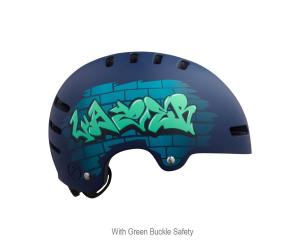 Lazer One+ MIPS M (55-59cm) Matte Blue Graffiti Hjälm