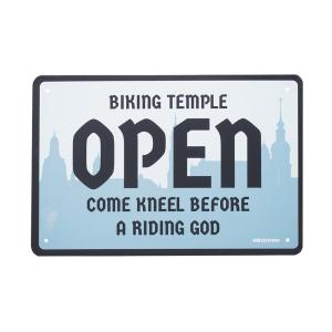 Garage Metal Sign: TEMPLE