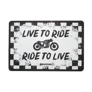 Garage Metal Sign: RIDE