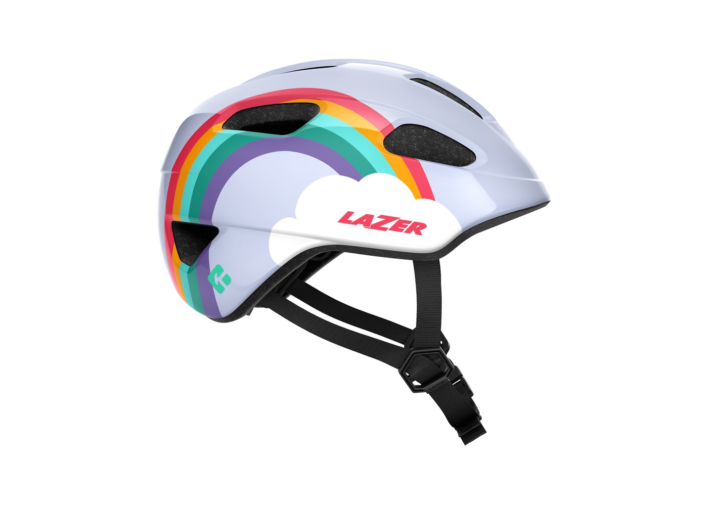 Lazer Pnut 46-50cm Rainbow Kineticore Hjälm