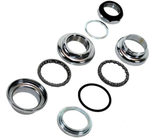 STYRLAGERSATS KOMPL. SILVER UNDRE KONA 27.0mm