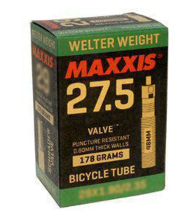 Maxxis Fat/+tube 27.5X2.5/3.0 62/76-584  Racerventil 48mm.
