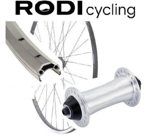 FRAMHJUL 622 DUBBELBOTTNAT RODI SILVER , QR