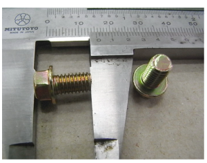 SKRUV MED FLÄNS 6X10