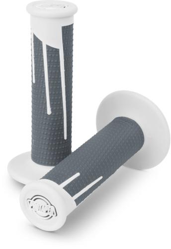 Protaper Handtag Clampon Full Diamond Vit/Mörk Grå