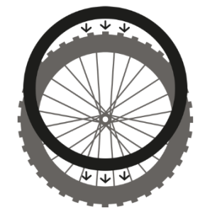 110/90-19 BAK Technomousse, Black Standard, Cross,