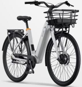 Ecoride 28 Ambassadör Gen 4 Vit XL Framhjulsmotor