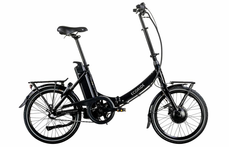 ECORIDE FLEXER ELCYKEL 3V SVART