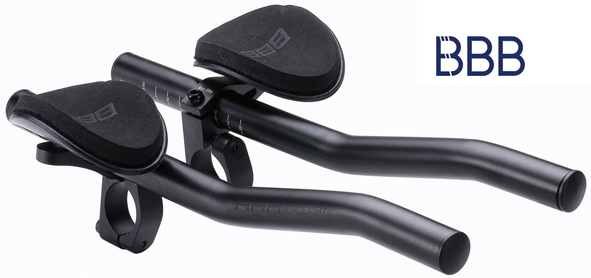 Tempobåge BBB Aerolight 31.8mm Svart