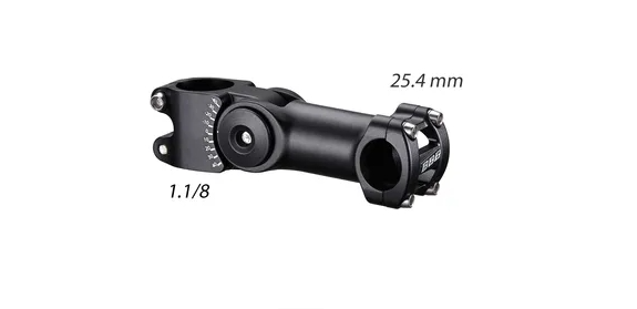 Styrstam BBB HighSix | 25,4x90mm |