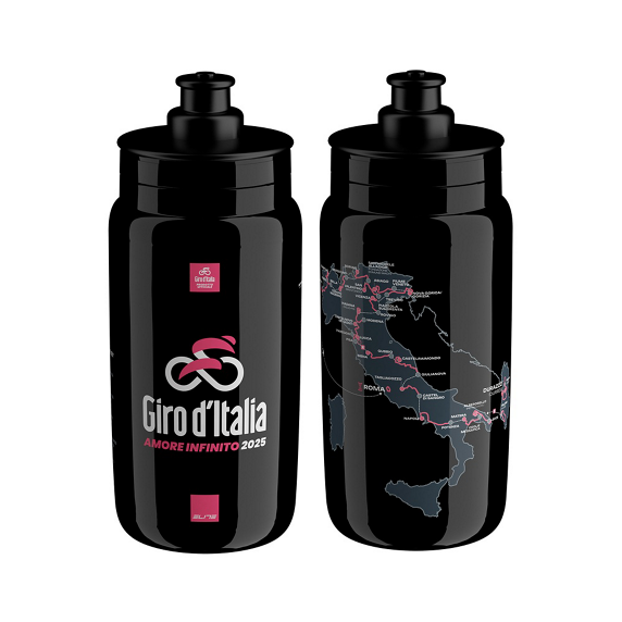 Flaska Elite Fly Giro d´Italia Svart | 550ml |