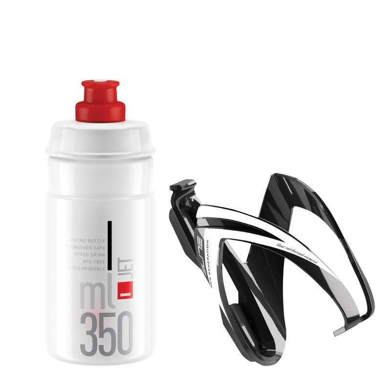 Flaska + Ställ Elite Kit CEO 350ml | Vit |