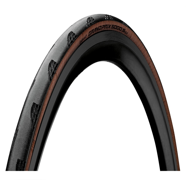 Continental Grand Prix 5000S TR 28-622mm Svart/Brun