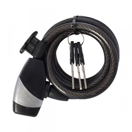 OXC Kabellås KeyCoil 10x1800mm