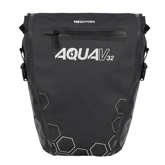Sidoväska OXFORD Aqua V Double QR 16Lx2 Black