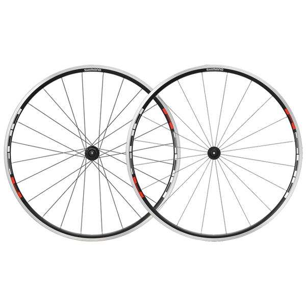 Hjulpar Shimano R501 kanttråd aluminium svart