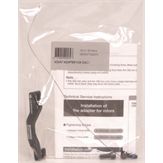 Skivbromsadapter fram 180mm, Gaffel=postmount, ok=standard