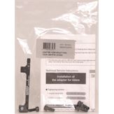 Skivbromsadapter fram 203mm, Gaffel=postmount, ok=postmount