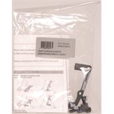 Skivbromsadapter fram 203mm, Gaffel=standard, ok=postmount