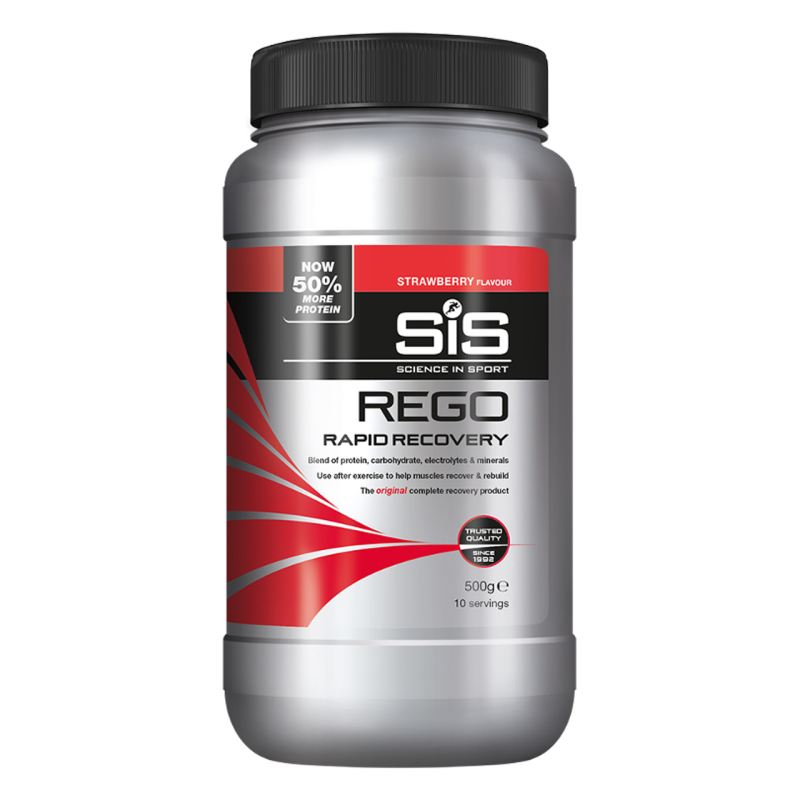 SIS Rego Rapid Recovery Jordgubb 500g