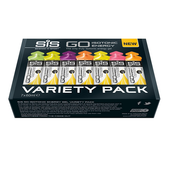 SIS Go Isotonic Energy 7 pack blandade 7X60ml