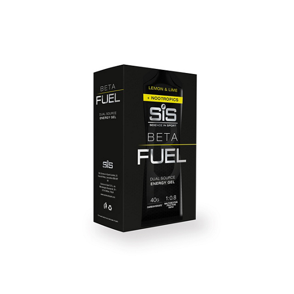 Gel SIS 6-Pack Beta Fuel+ Nootropics Citron/Lime