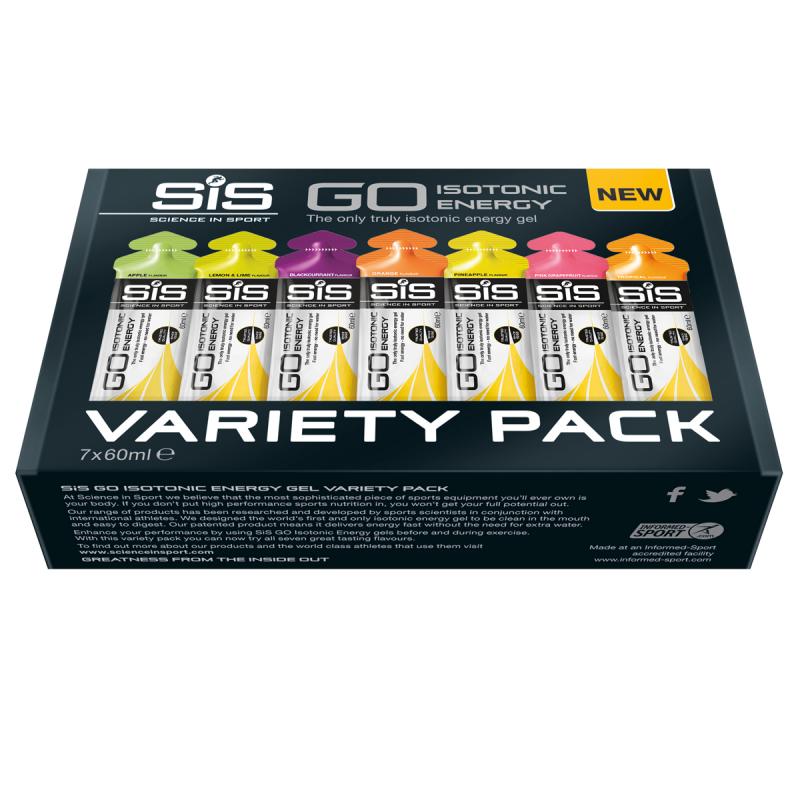 SIS Go Isotonic Energy Gel Mixed 7 Pack