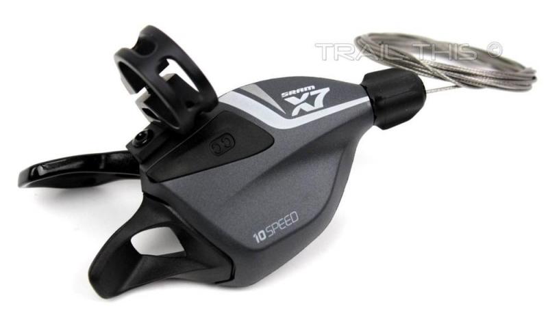 Växelreg. SRAM X-7 Trigger 10v bak Grå, 00.7015.162.020
