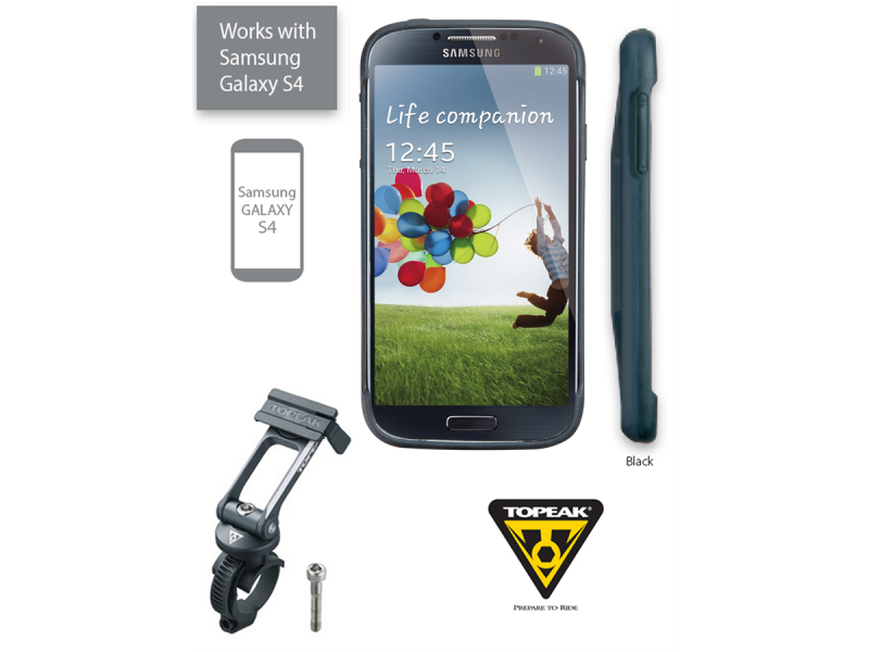 Topeak RideCase Svart För Samsung Galaxy S4