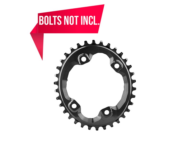 Framdrev AbsoluteBlack Round Narrowwide 96mm XT M8000 | 36T |