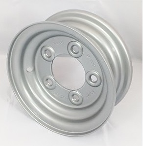 Fälg trailer 3,00x8 tum 5/115 Silver