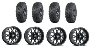 Komplett hjulpaket Ultracross 27" + ITP Hurricane 12" 4/137