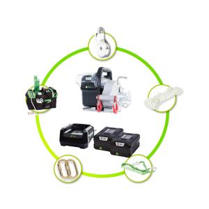 PORTABEL CAPSTAN VINSCH PCW-3000-LI BATTERIDRIVEN 1000 KG