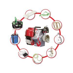 PORTABEL CAPSTAN VINSCH PCW-4000 BENSINDRIVEN 1000 KG JAKTKIT