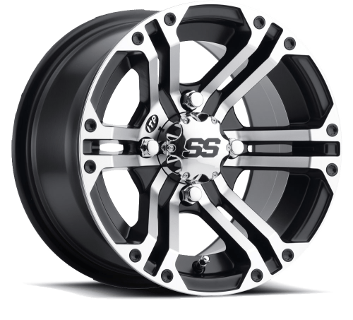 ATV FÄLG ITP SILVER MACHINED SS212 6x14 4/110 ET4+2