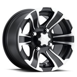 ATV FÄLG ITP MACHINED SS312 SVART 7x12 4/137 ET5+2