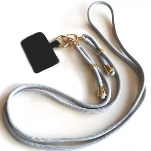 IN Sunny Mood | Mobilband - Mobile Base Necklace Light Grey