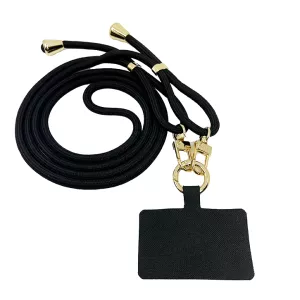 In Sunny Mood | Mobilband - Mobile Base Necklace Black Gold